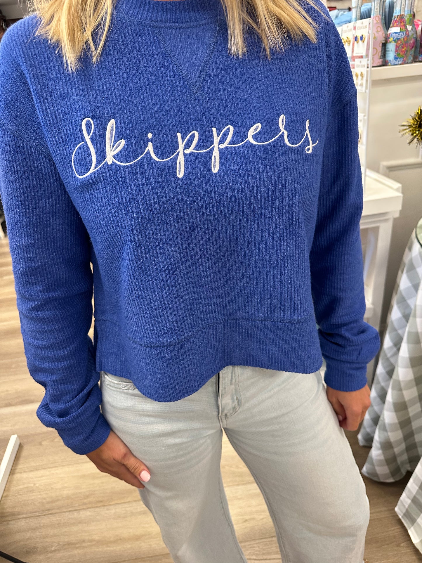 Ribbed Sweatshirt