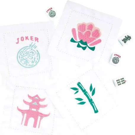 Embroidered Cocktail Napkins