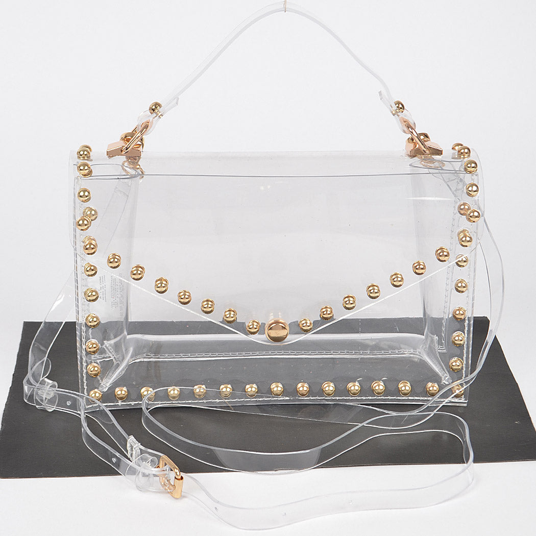Stud Clear Bag
