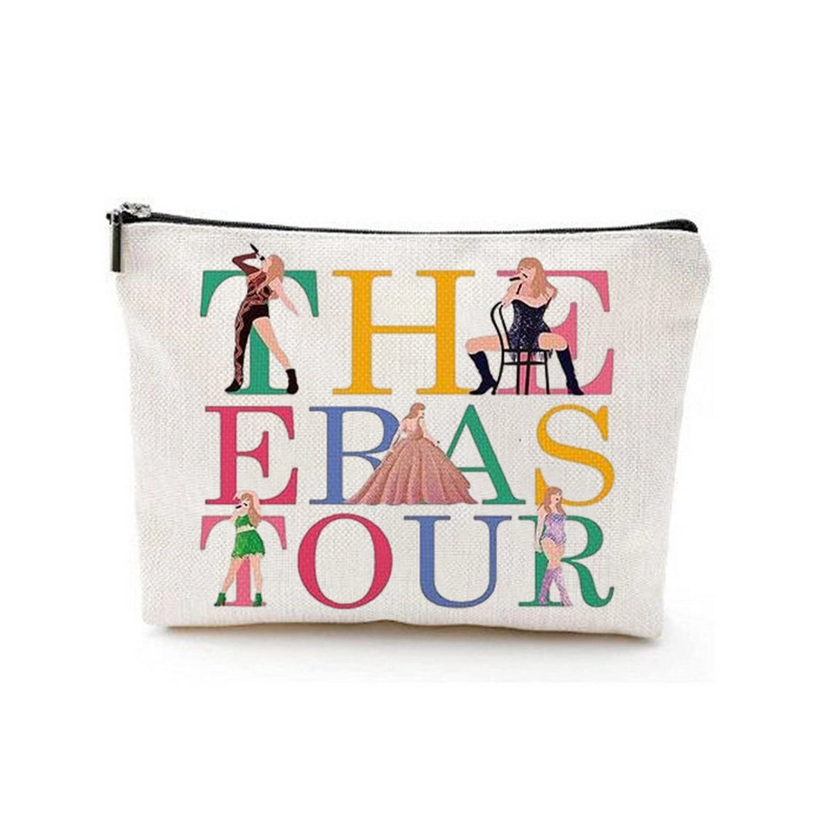 Double Sided Printed Taylor Swift Cosmetic Bag