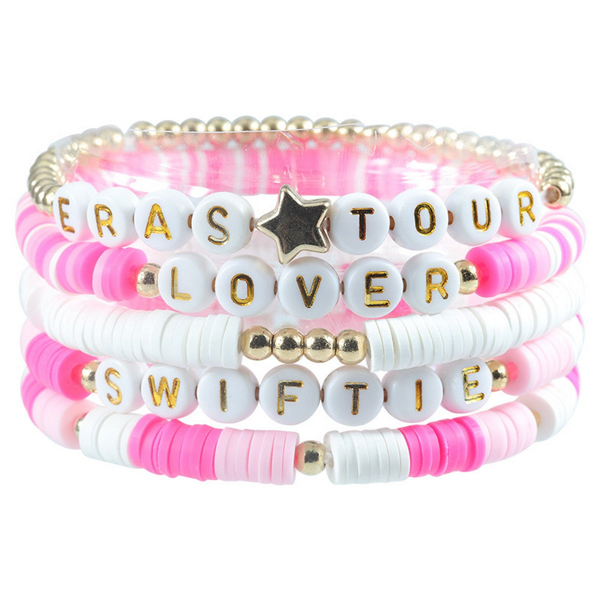 5 Piece Beaded Layer Taylor Swift Bracelets