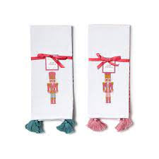 Nutcracker Set Of Two Dish Towels