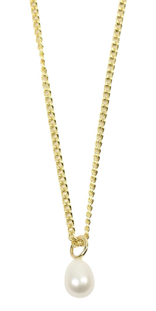 The Collins Single Pearl Necklace