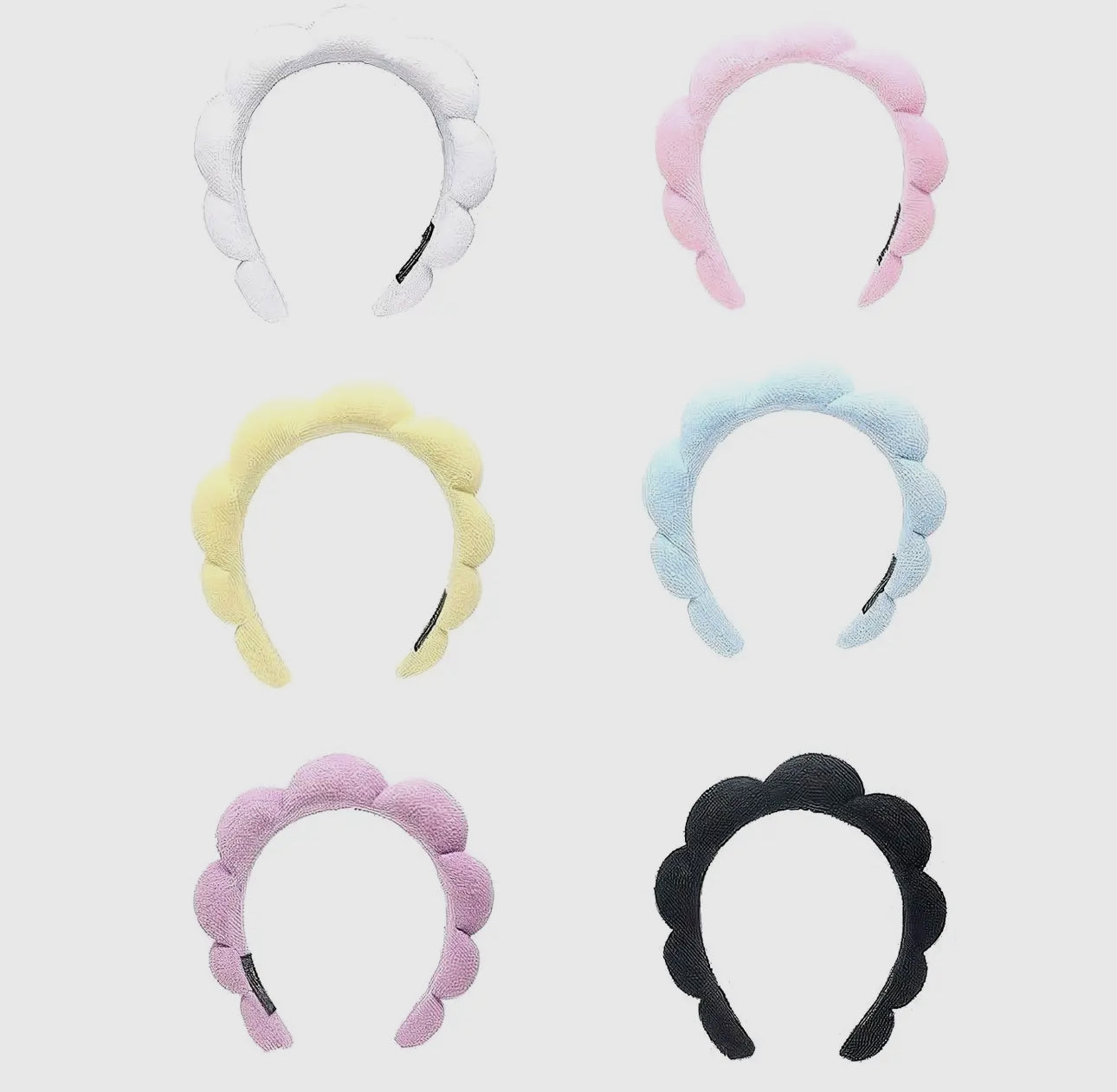 Puffy Terrycloth Spa Headband
