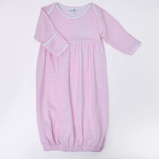 Magnolia Baby Mini Checks Gown