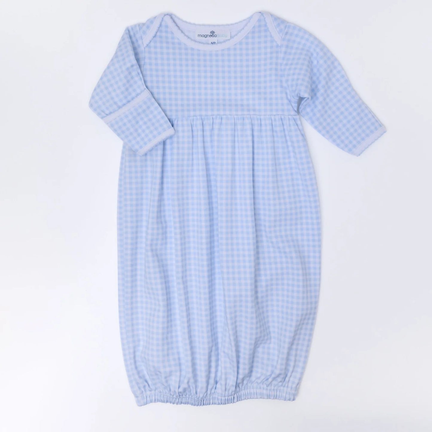 Magnolia Baby Mini Checks Gown