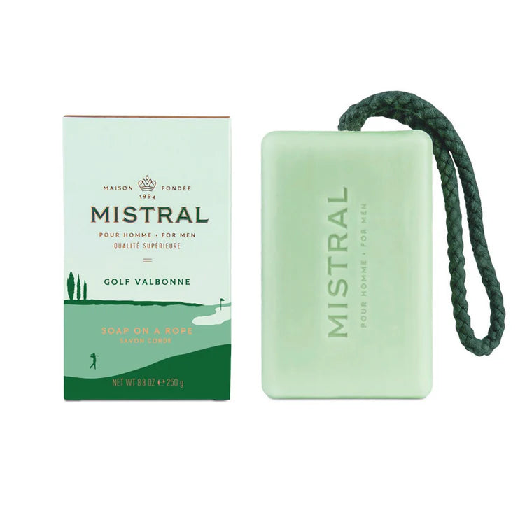 Mens Mistral Bar Soap on a Rope