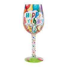 Lolita Hand Painted Wine Glasses
