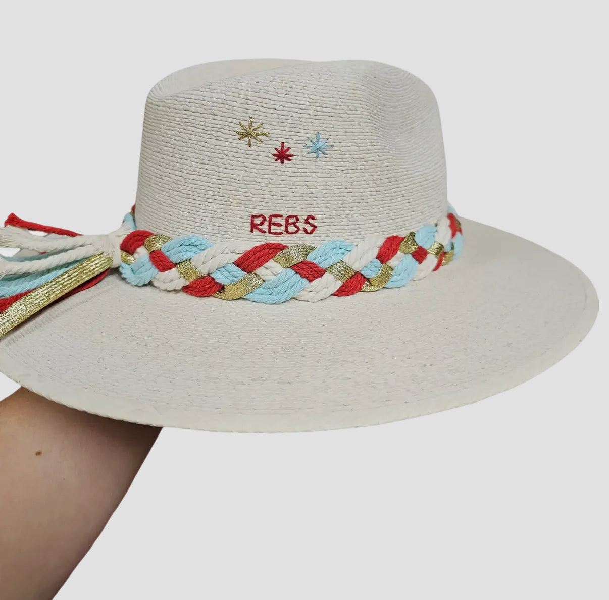 White Palm Hat