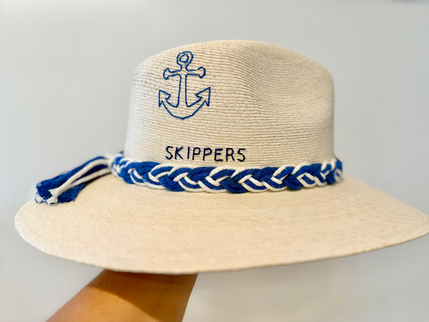White Palm Hat