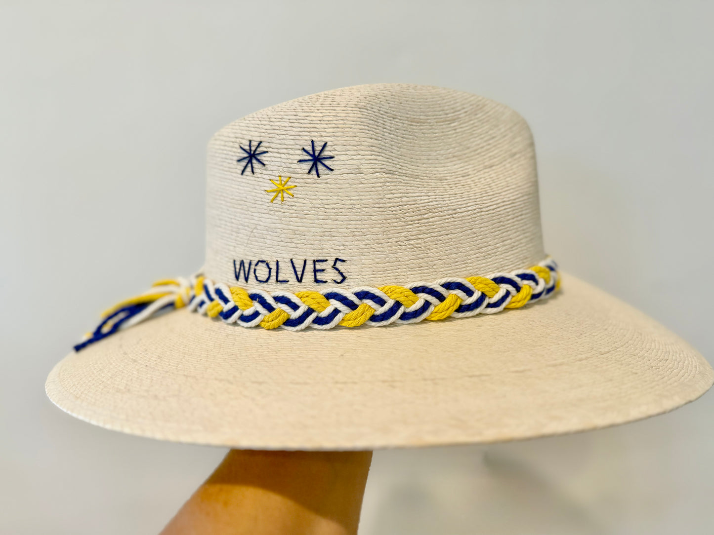 White Palm Hat