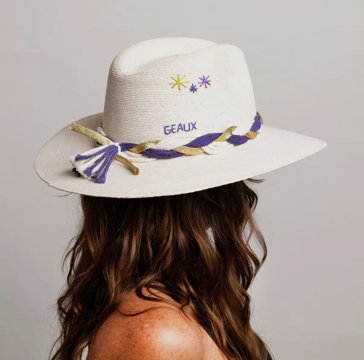 White Palm Hat