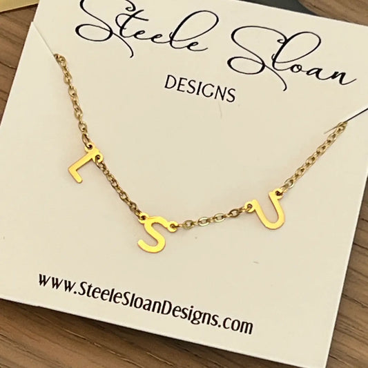 Gold Charm Necklace