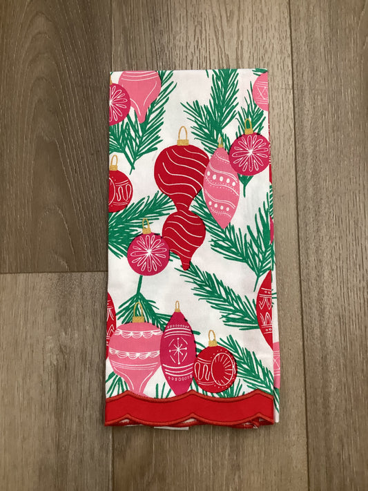 Mary Square Christmas Tea Towel