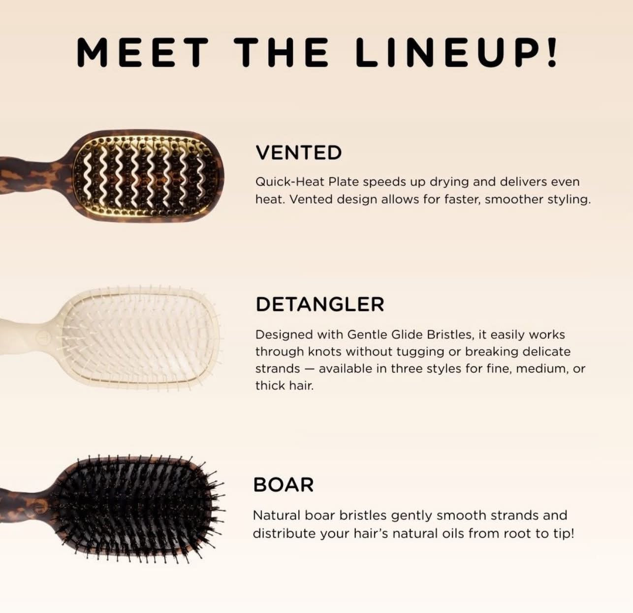 Teleties Hair Brush