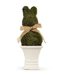 Charlotte Topiary Bunny Green