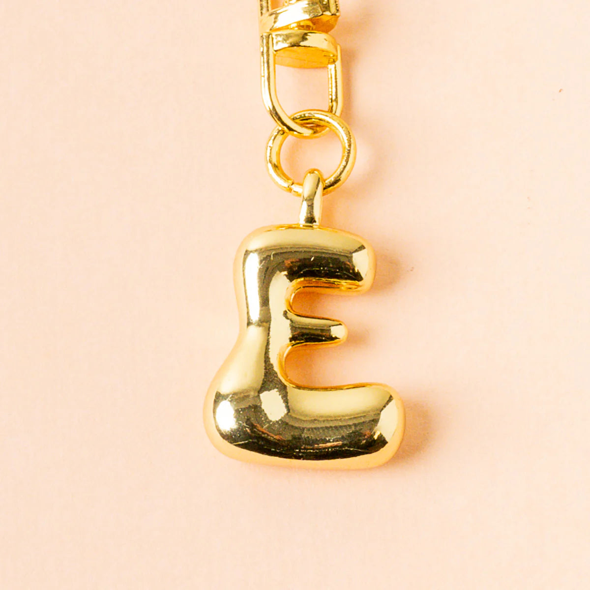 Bubble Letter Keychain