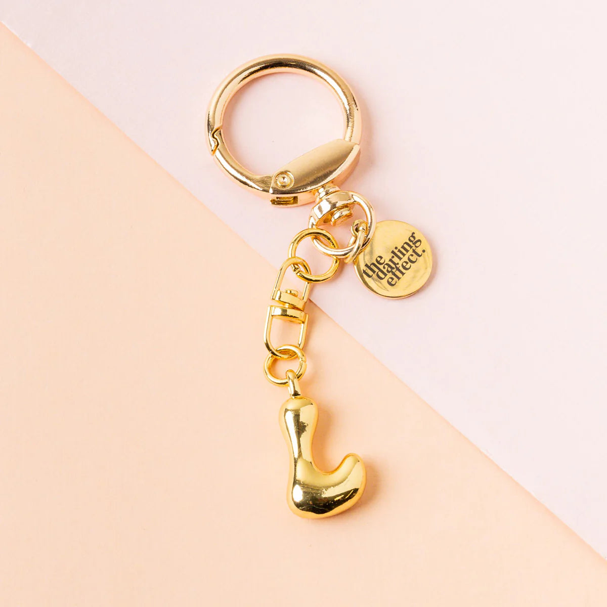 Bubble Letter Keychain