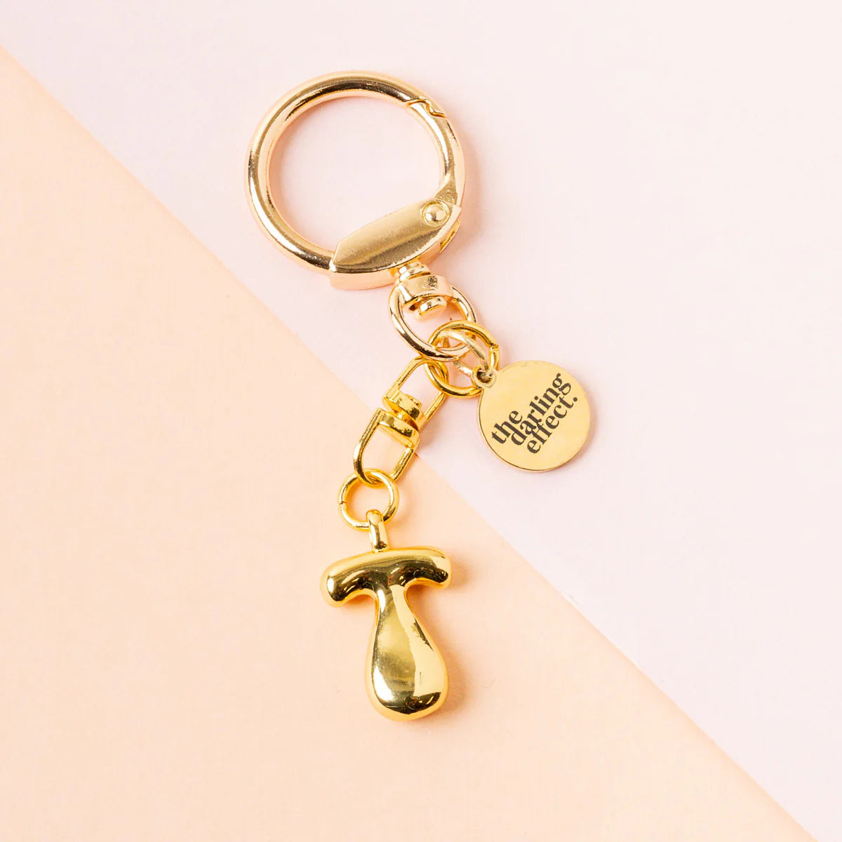 Bubble Letter Keychain