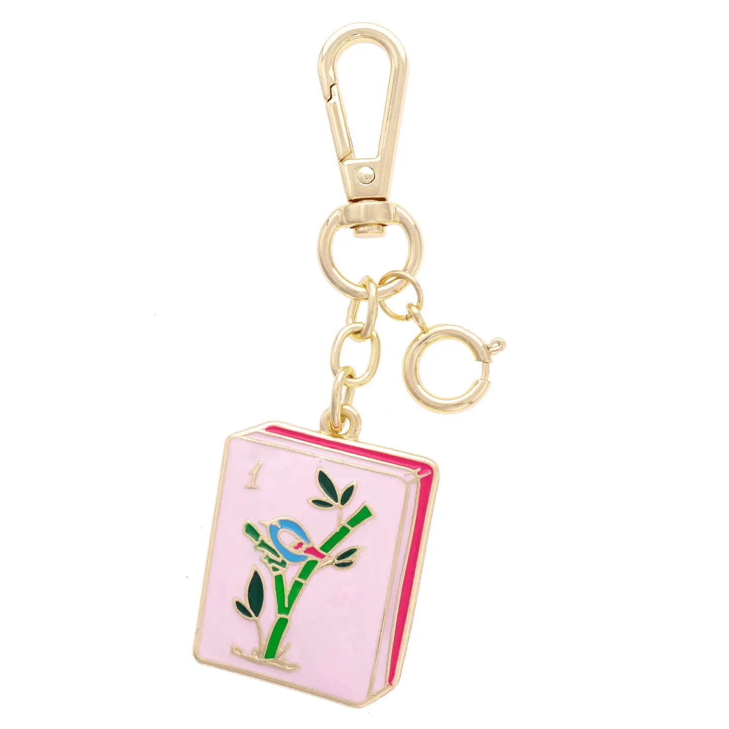 Mahjong Tile Bag Charm