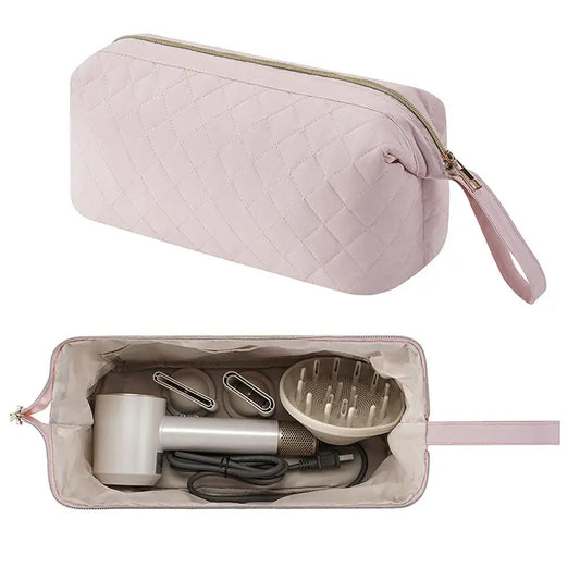 Quilted Hair Tool Storage Bag