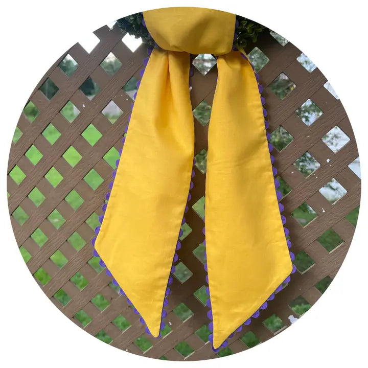 54” Linen Wreath Sash