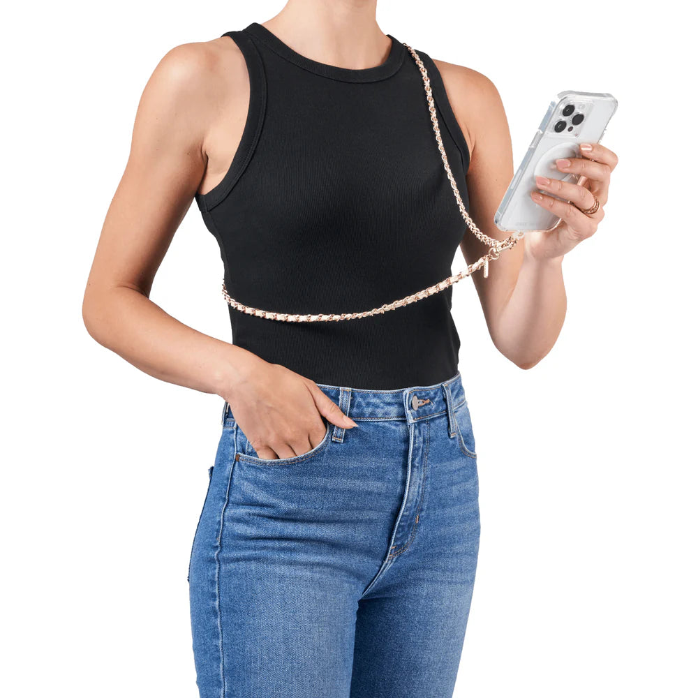 Leather Phone Crossbody
