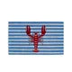 Crawfish Coir Stripe Doormat