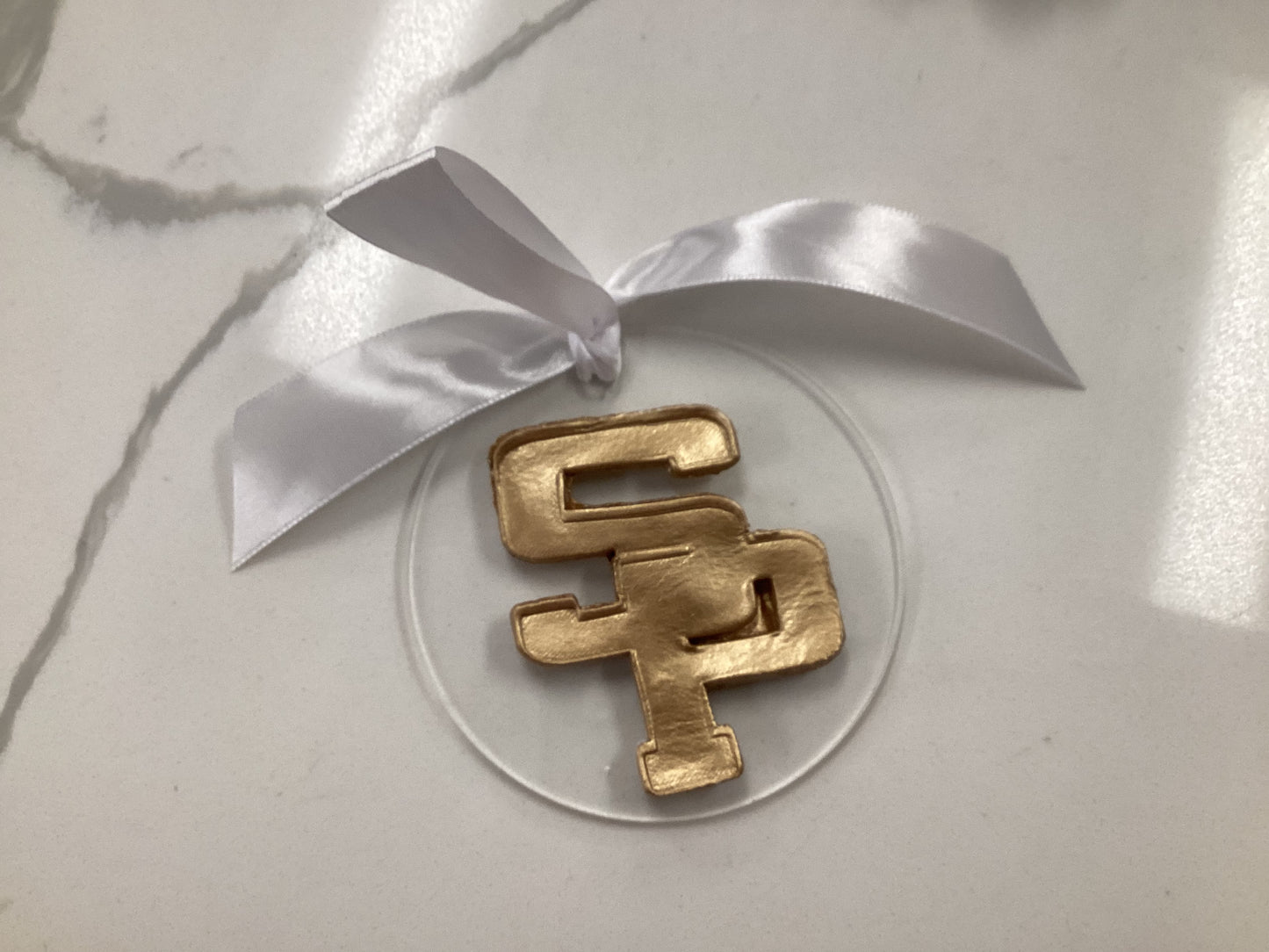 Wreath sash Ornaments