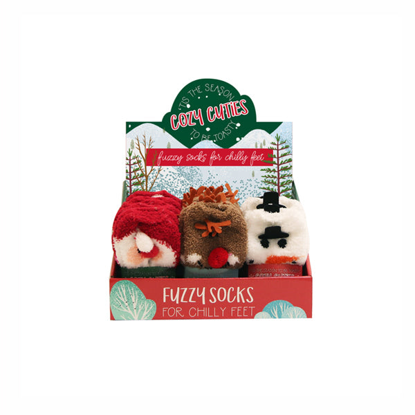 Xmas Fuzzy Sock