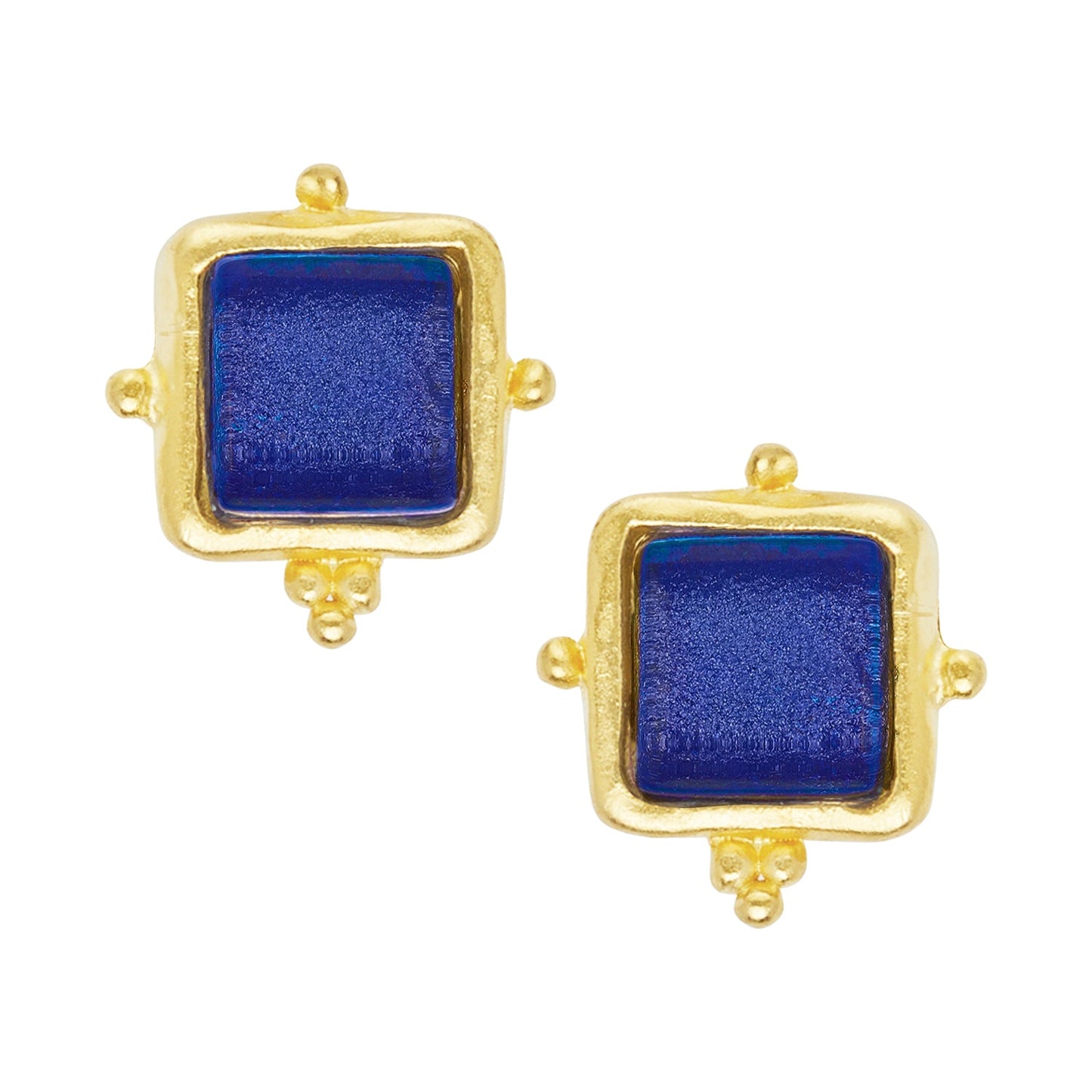Madeline Gold Square Stud