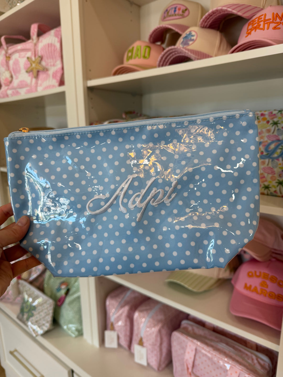 Sorority Clear Toiletry Bag