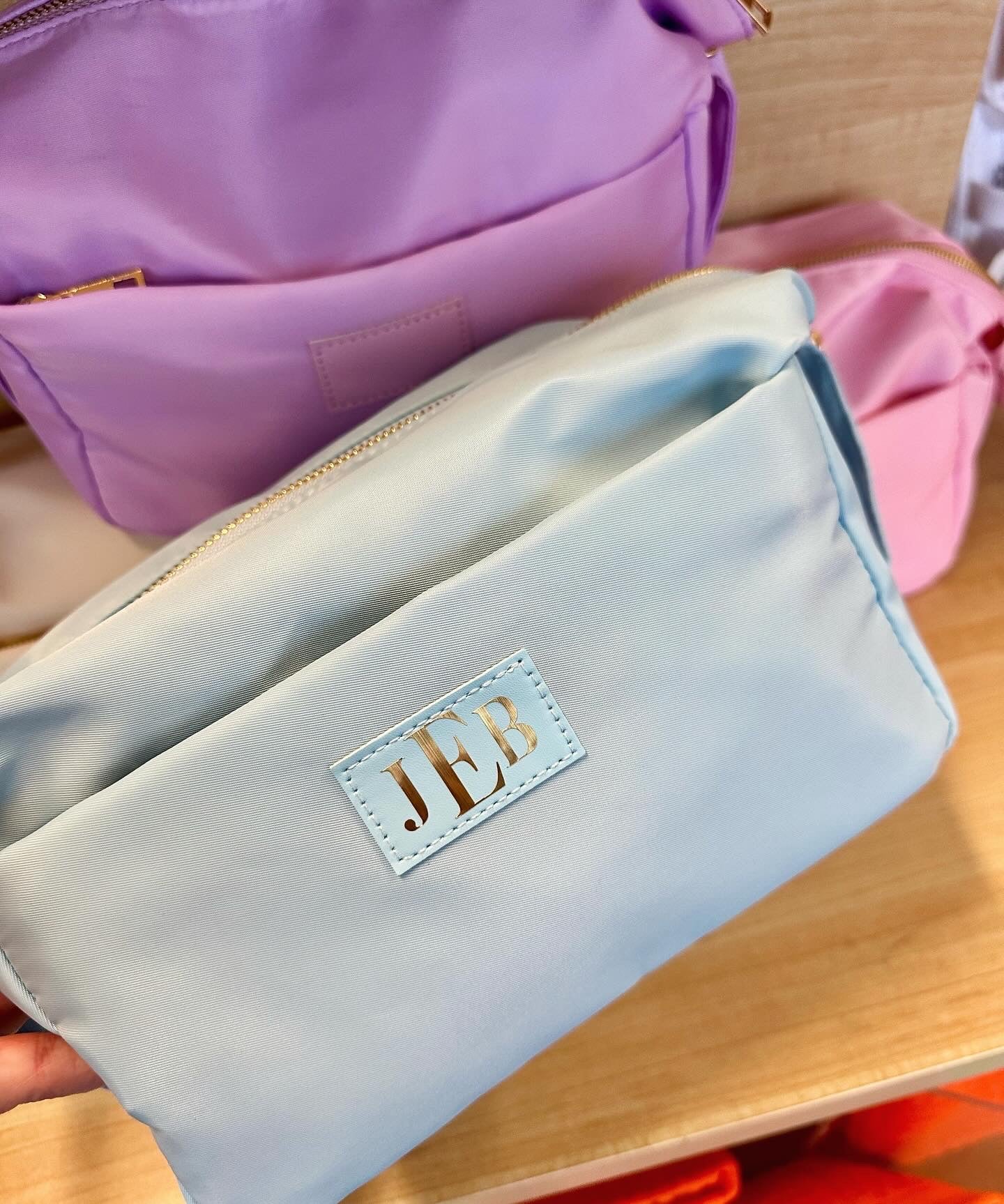 Snap Down Cosmetic Bag