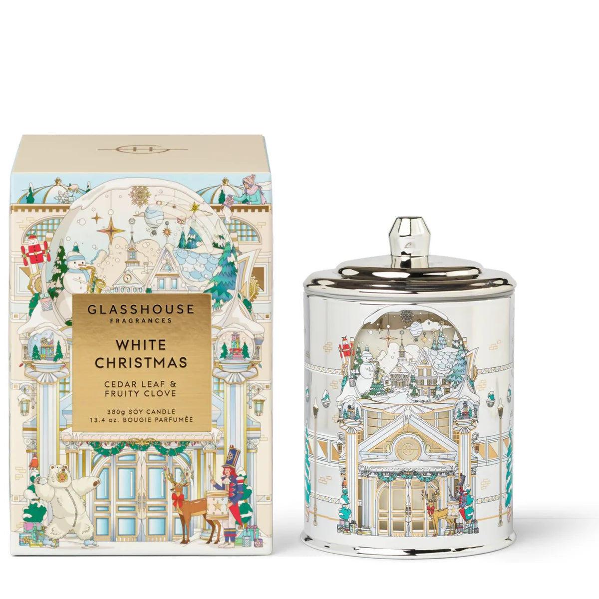 Christmas Glasshouse Candle