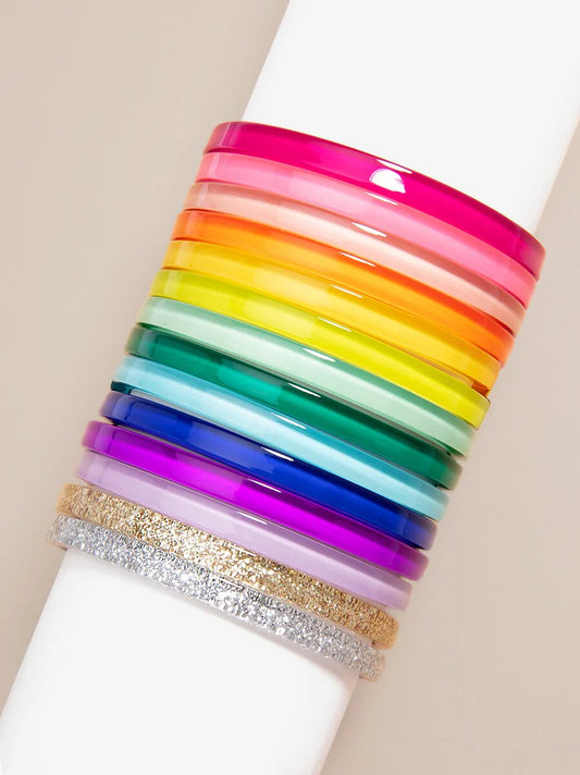 Lauren Resin Bangle Bracelet