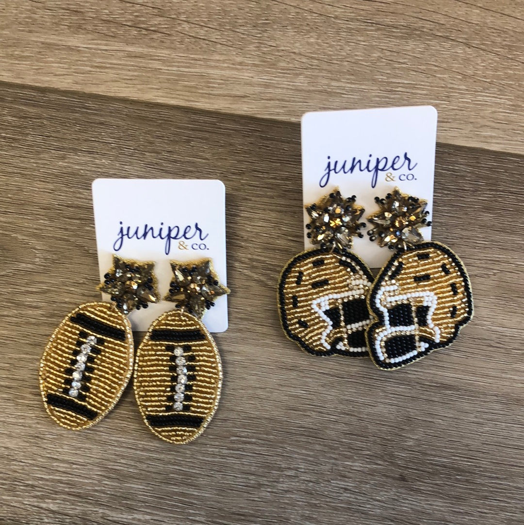 Saints Game Day Earrings