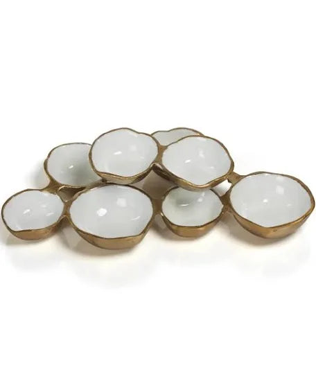 Small Cluster of 8 Serving Bowls