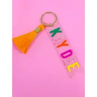 Tassel Sorority Key Fob