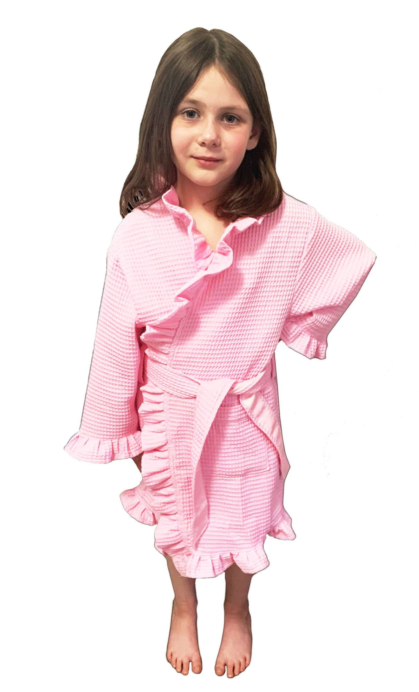 Kids Ruffle Robe