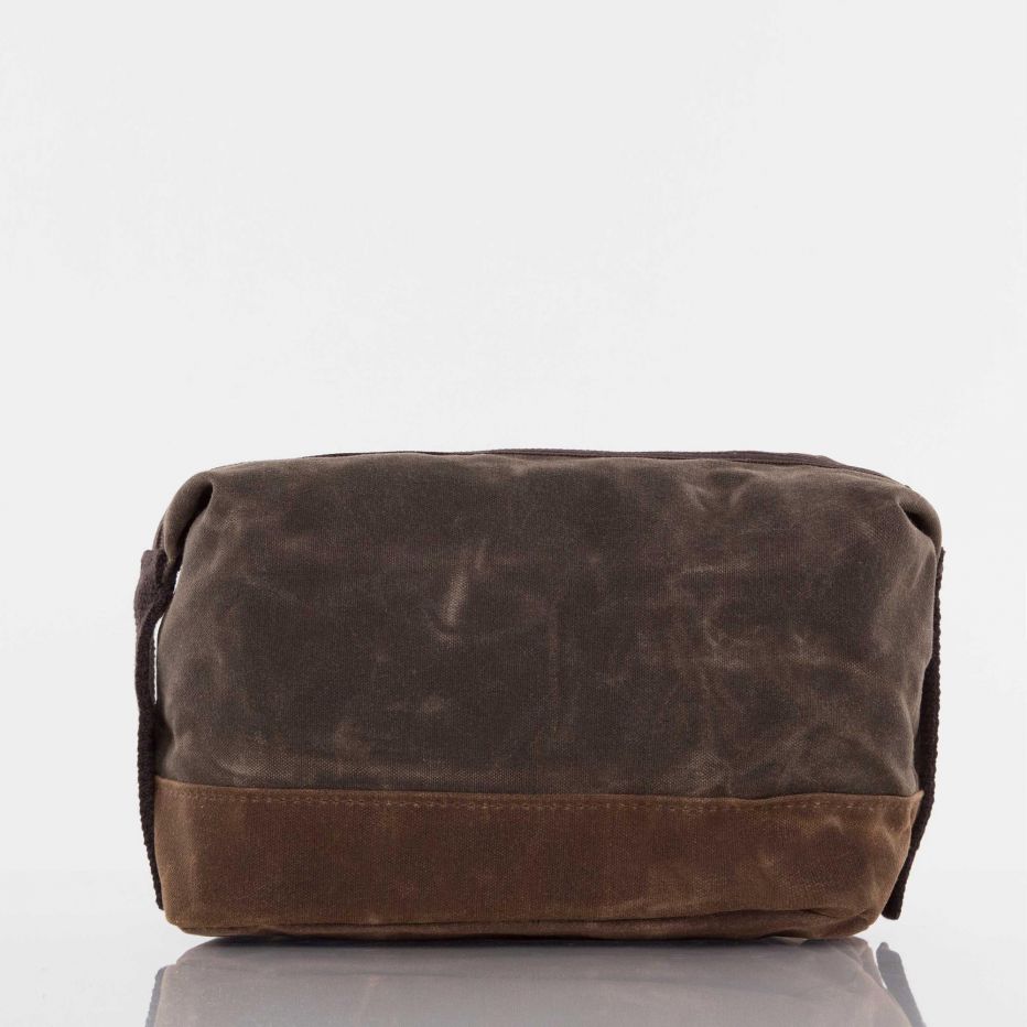 Waxed Dopp Kit