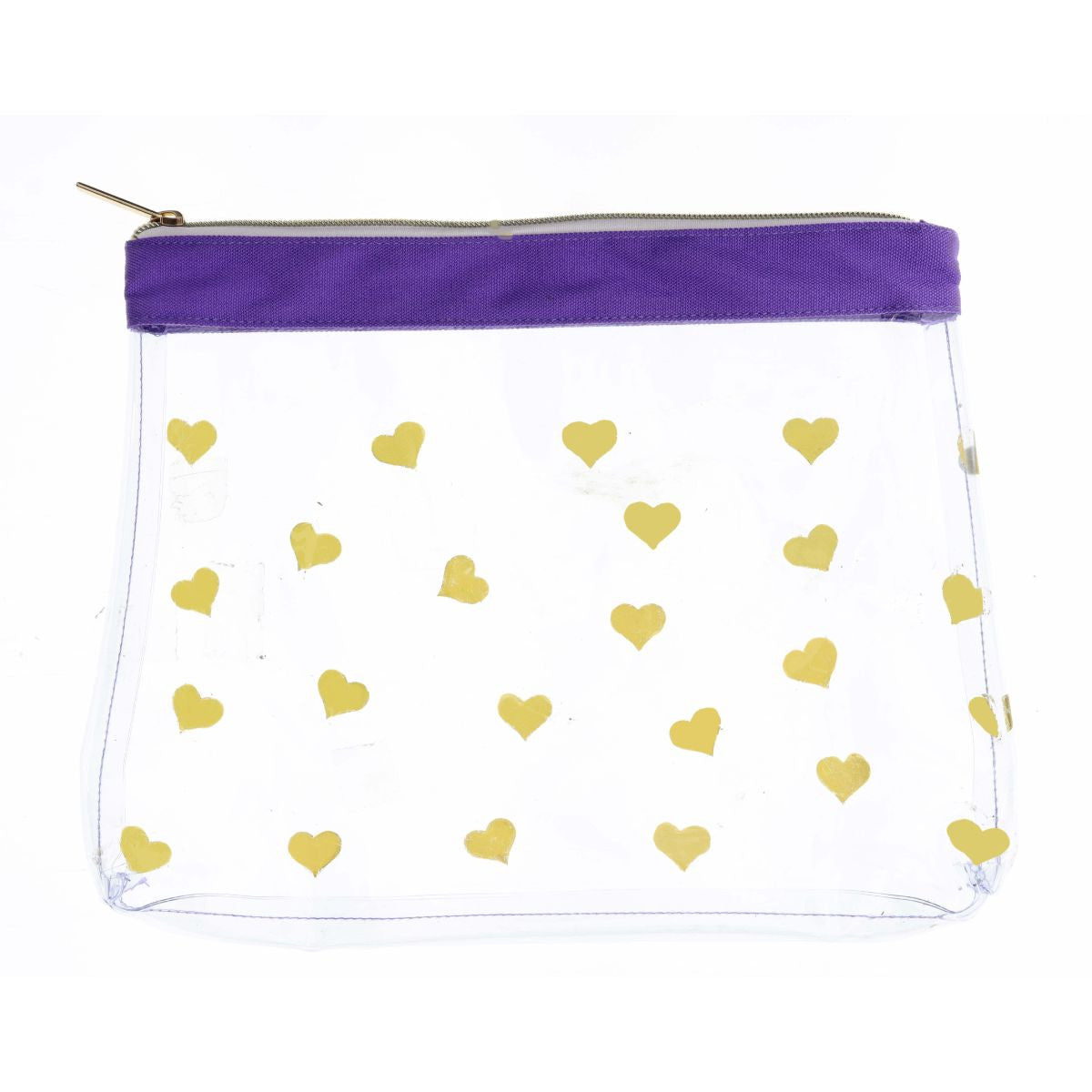 Vinyl Zipper Pouch 11" x 9"