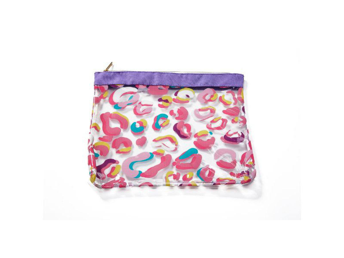 Vinyl Zipper Pouch 11" x 9"