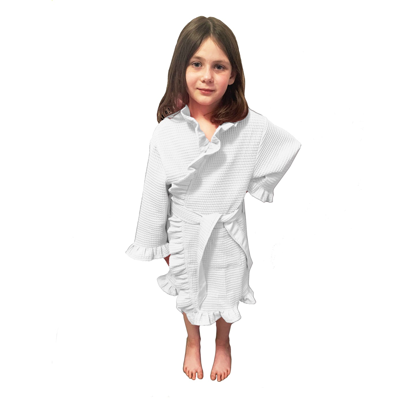 Kids Ruffle Robe