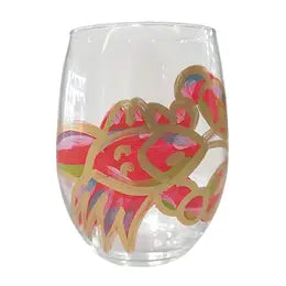 Hand Painted Wine Glasses