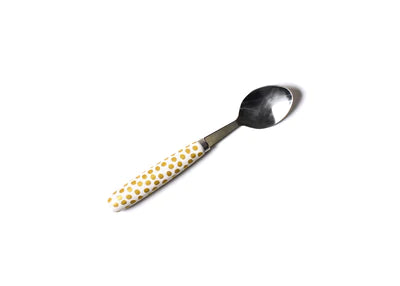 Gold Dot Serving Spoon