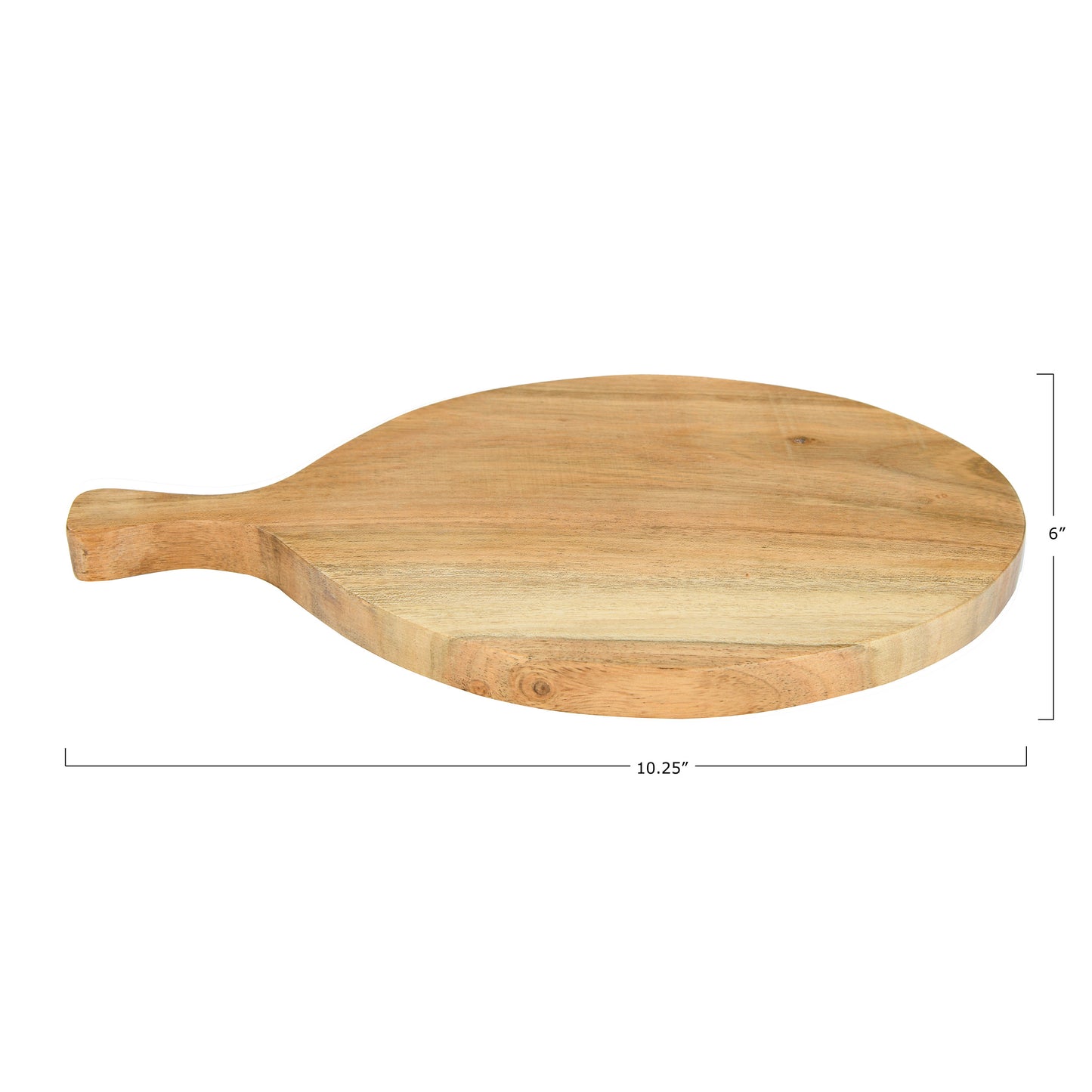 Acacia Wood Cheese/Cutting Board 10.25"L x 6"W