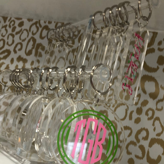 Acrylic Key Ring