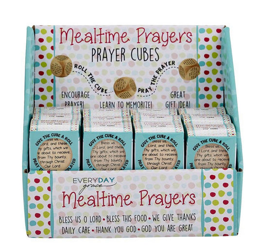 Meal time prayer cubes