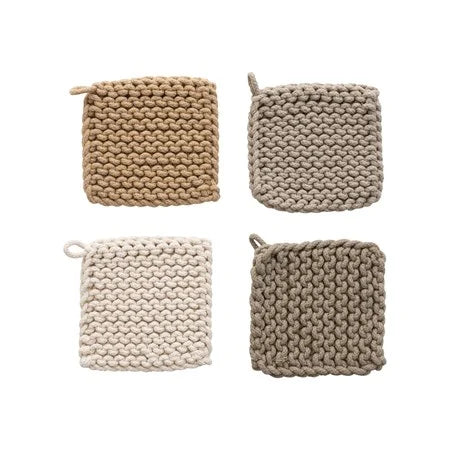 Cotton Crochet Pot Holder kit