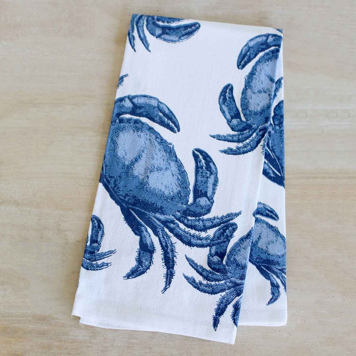 Chesapeake Crab Flour Sack Hand Towel